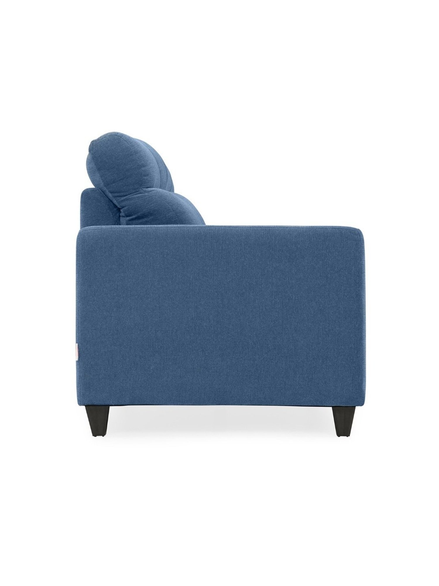 Duroflex Zivo Plus Blue Solid Wood 3 Seater Sofa Set