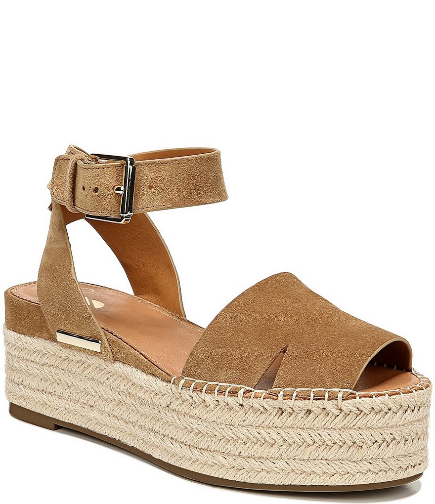 Splendid Meredith Suede Ankle Wrap Espadrille Sandals
