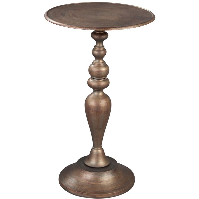 Hekman 27654 Antique Brass Side Table Special Reserve.