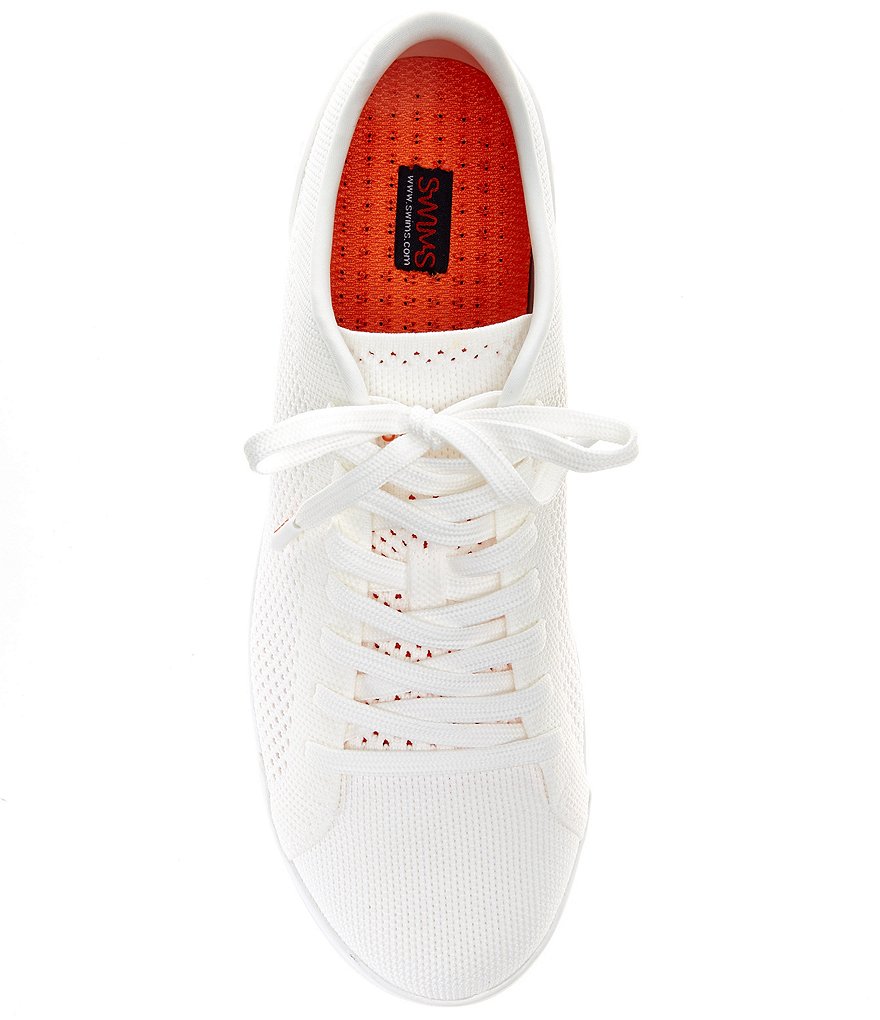 SWIMS Men's Breeze Tennis Knit Washable Lace-Up Sneakers