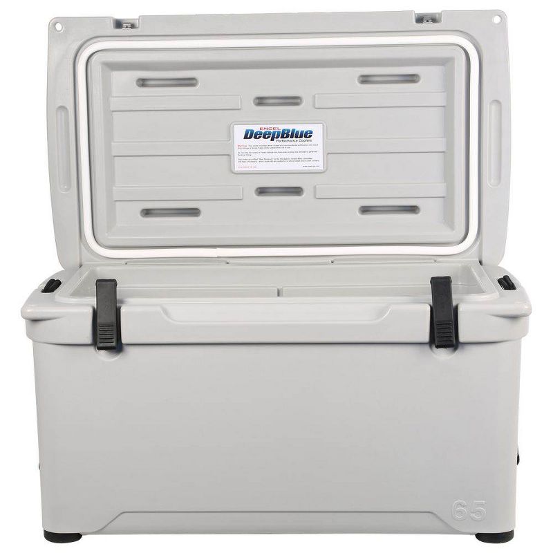 Engel Coolers 58 Quart 70 Can High Performance Roto Molded Ice Cooler, Gray