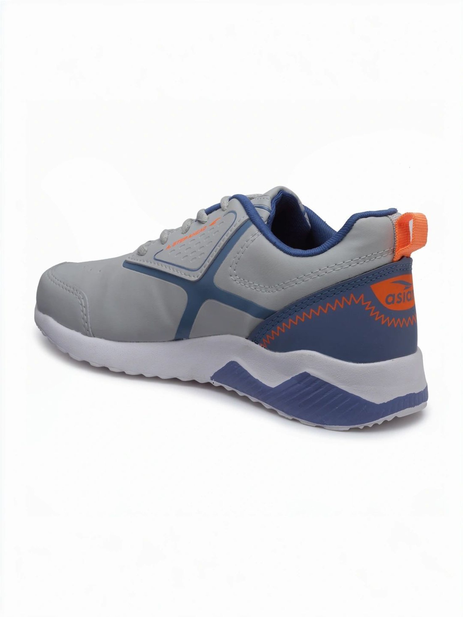 Asian Kids Grey Running Shoes