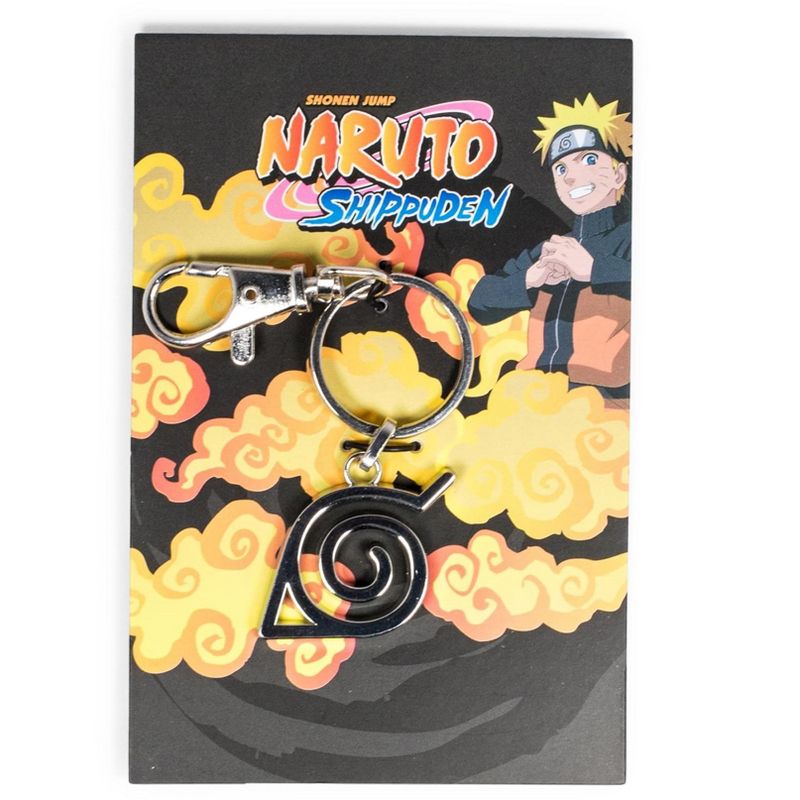 SalesOne LLC Naruto Shippuden Hidden Leaf Village Logo Enamel Pendant Keychain