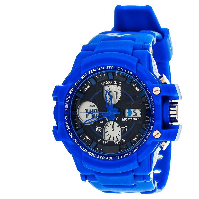 Everlast Men's Analog and Digital Watch Blue
