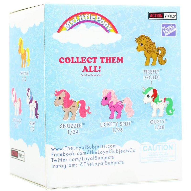The Loyal Subjects My Little Pony Blind Box 3" Action Vinyls Wave 4, One Random
