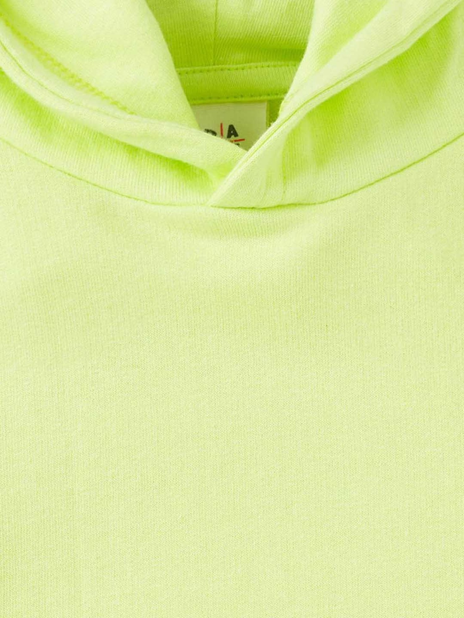 Ed-a-Mamma Kids Neon Green Cotton Regular Fit Full Sleeves Hoodie