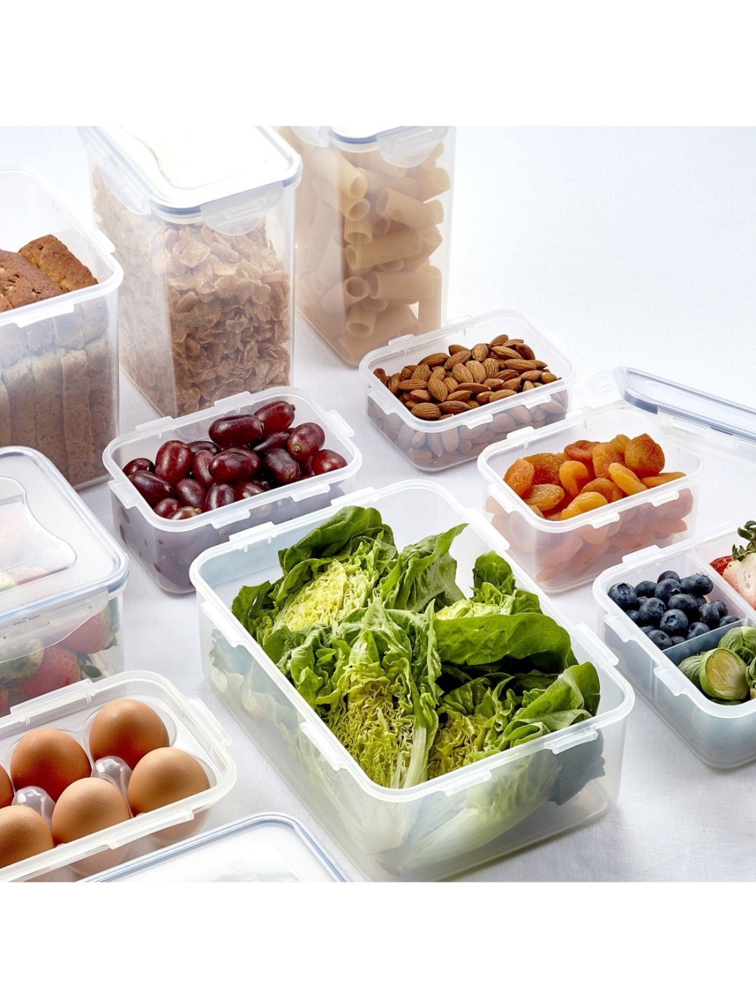 Lock & Lock Transparent Plastic Container - 1.6L