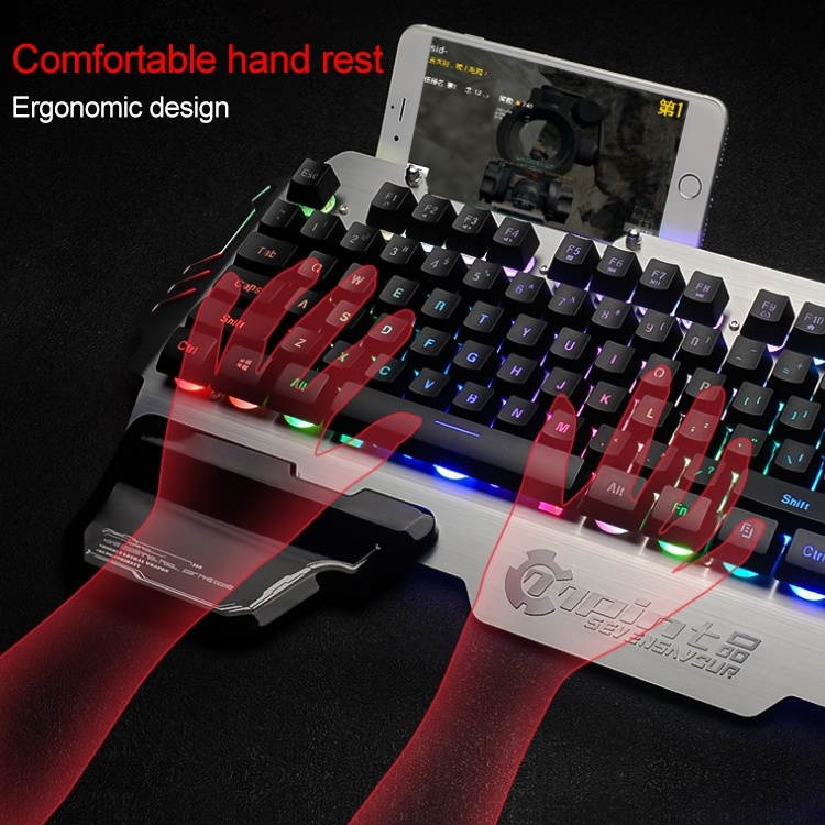 Mini i10 2.4G Air Mouse Wireless Keyboard with Touchpad Black