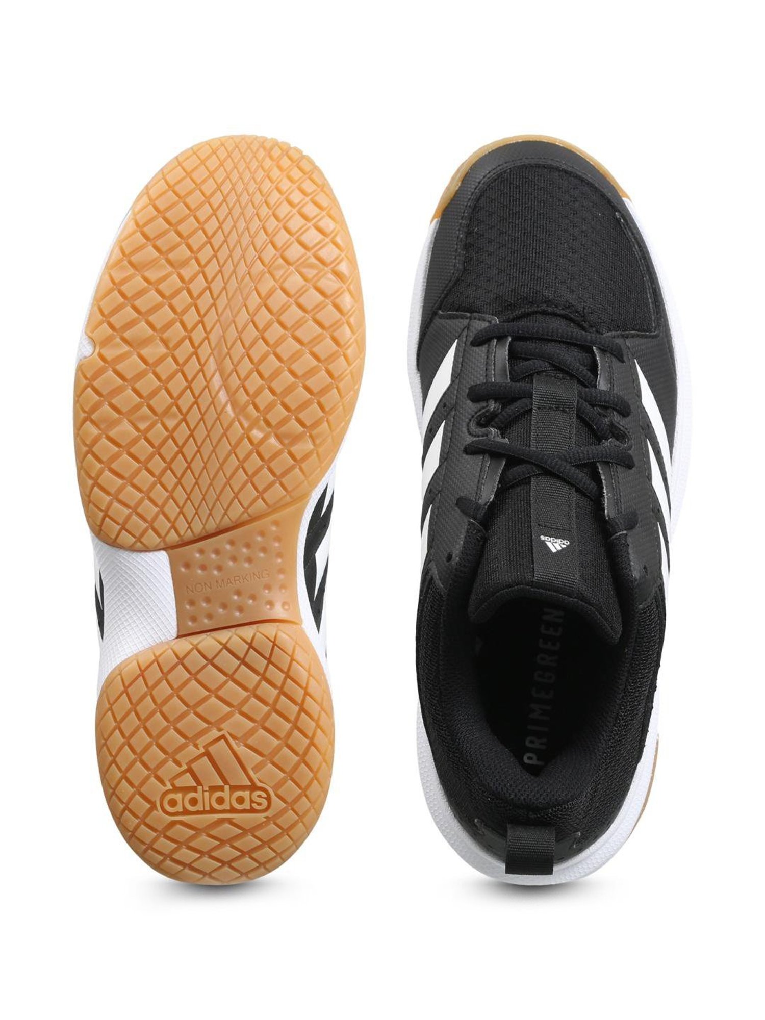 Adidas Women's Ligra 7 Black Indoor Court Shoes