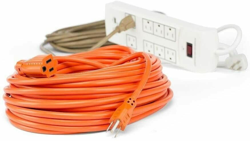100 ft. 16/3 Indoor/Outdoor Extension Cord, Orange
