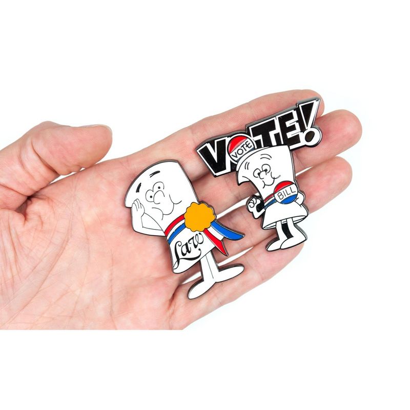 Schoolhouse Rock! I'm Just A Bill And Law 2" Pin Set