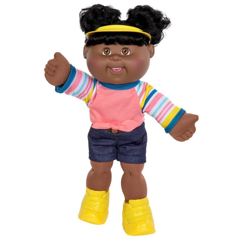 Cabbage Patch Kids - 14" Sporty Girl Doll - Dark Brown Eyes