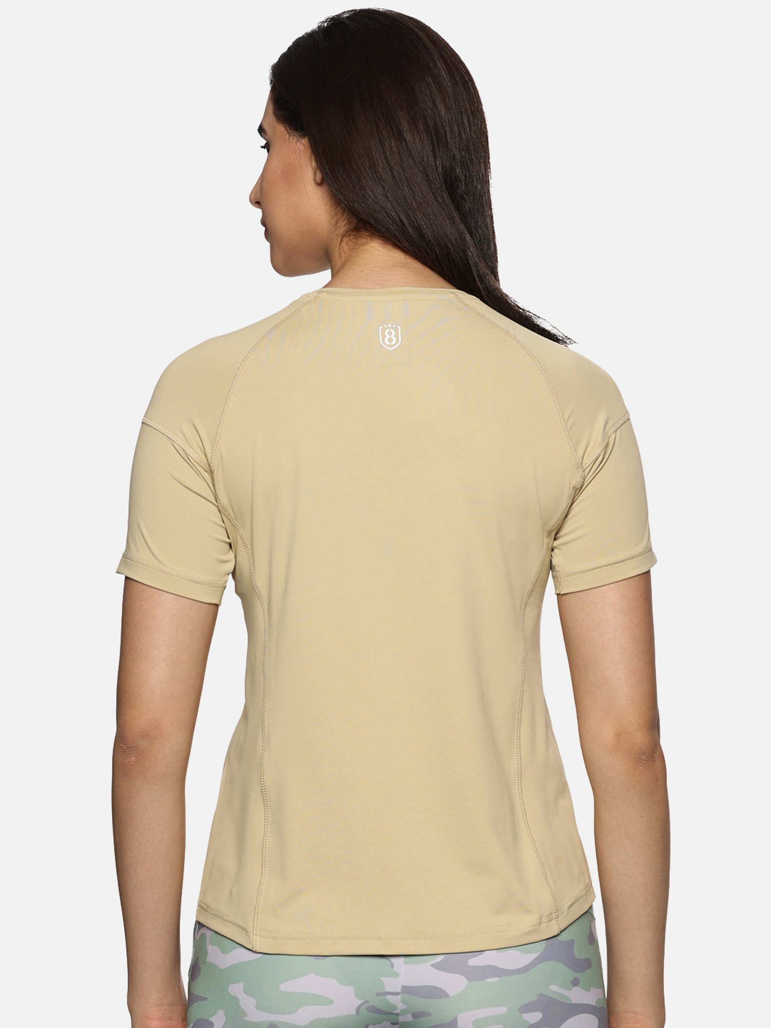 Columbia Pink Regular Fit Sports T-Shirt