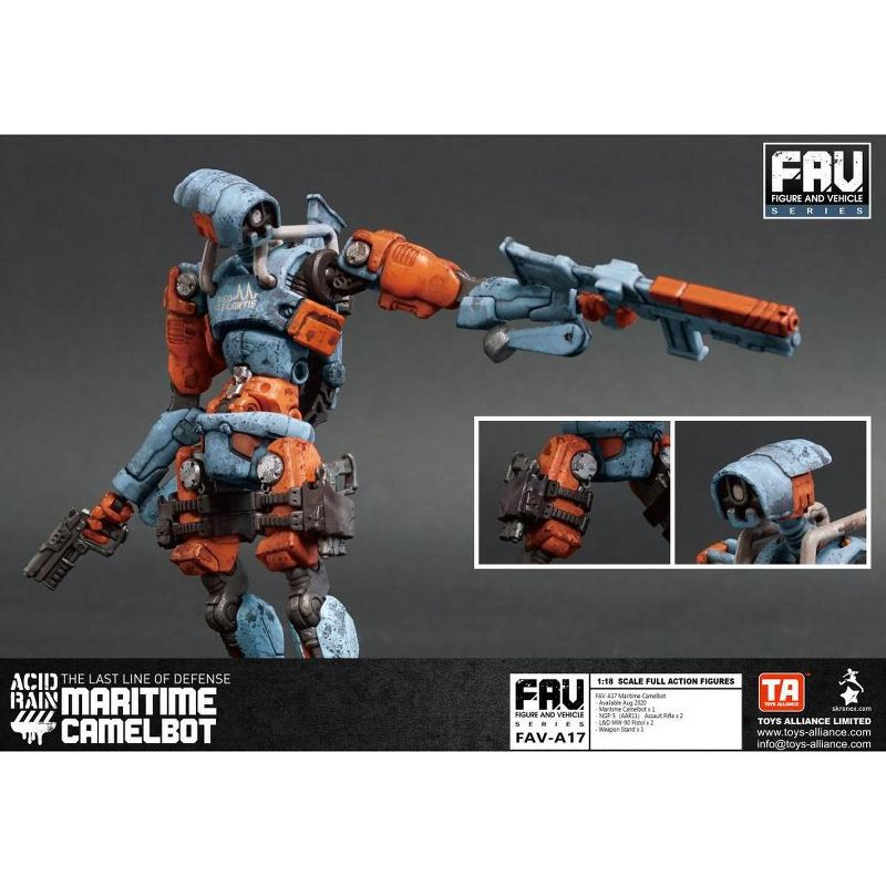 FAV-A17 Maritime Camelbot 1:18 Scale | Acid Rain Fav Action figures