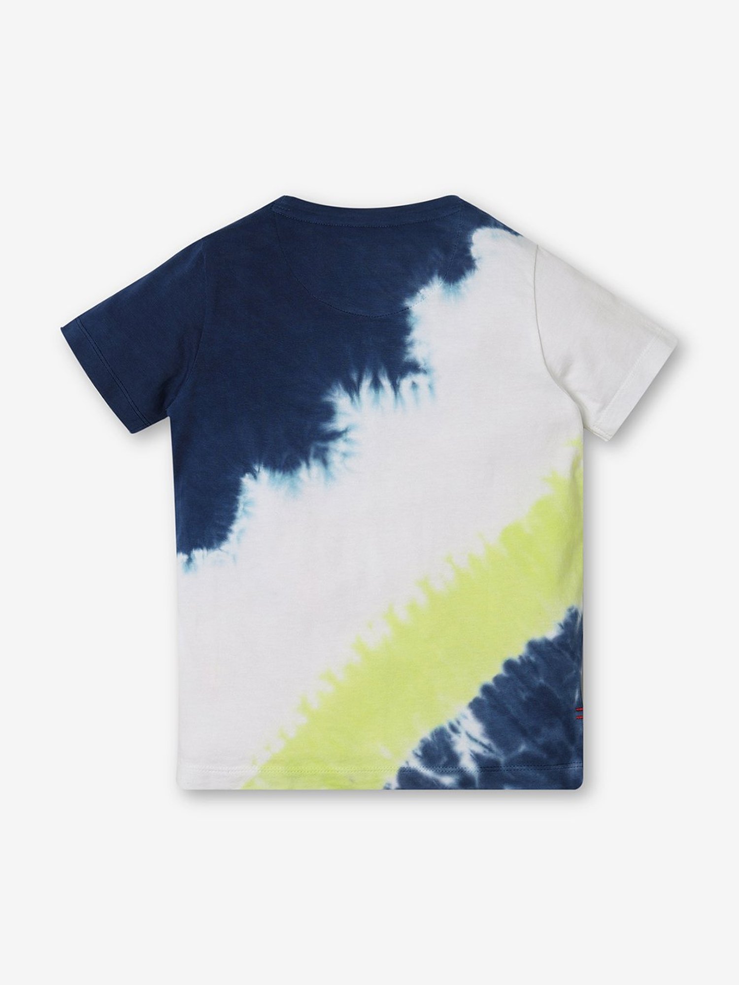Pantaloons Junior Navy Cotton Printed T-Shirt