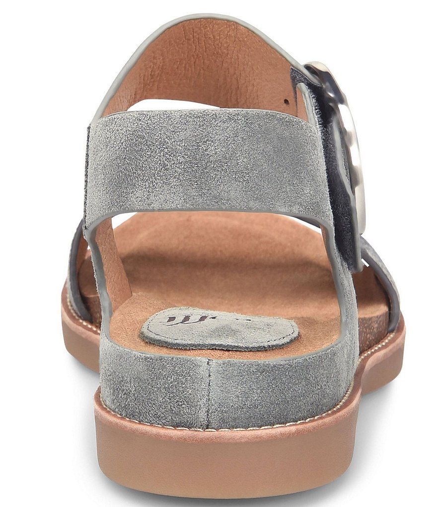 Sofft Bali Leather Snake Print Sandals