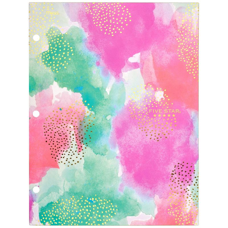 Five Star Painter's Blobs 2 Pocket Paper Folder