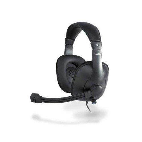Cyber Acoustics AC-968 Circumaural Pro Grade Stereo Headset and Boom Mic
