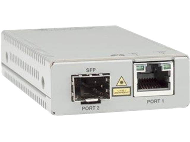 Allied Telesis AT-MMC2000/SP-960 Gigabit Ethernet to SFP Mini Media and Rate Converter