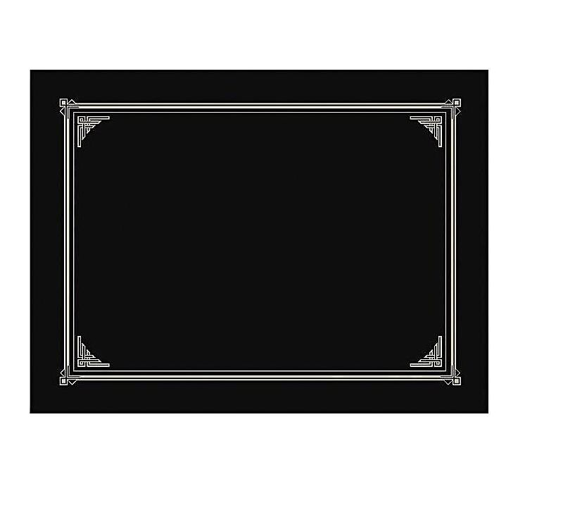 Geographics Certificate/Document Cover 12 1/2 x 9 3/4 Metallic Gray 6/Pack 47400