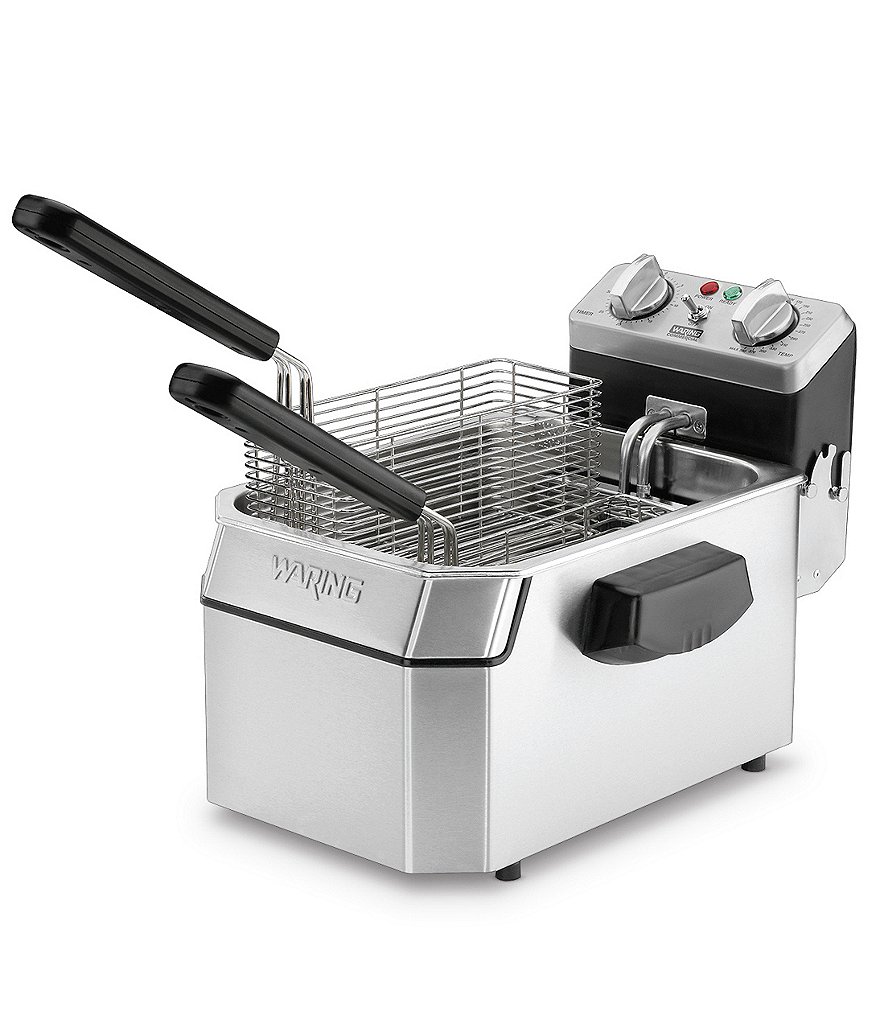 Waring Commercial Heavy-Duty Commercial Countertop Deep Fryer - 10 lb. Capacity