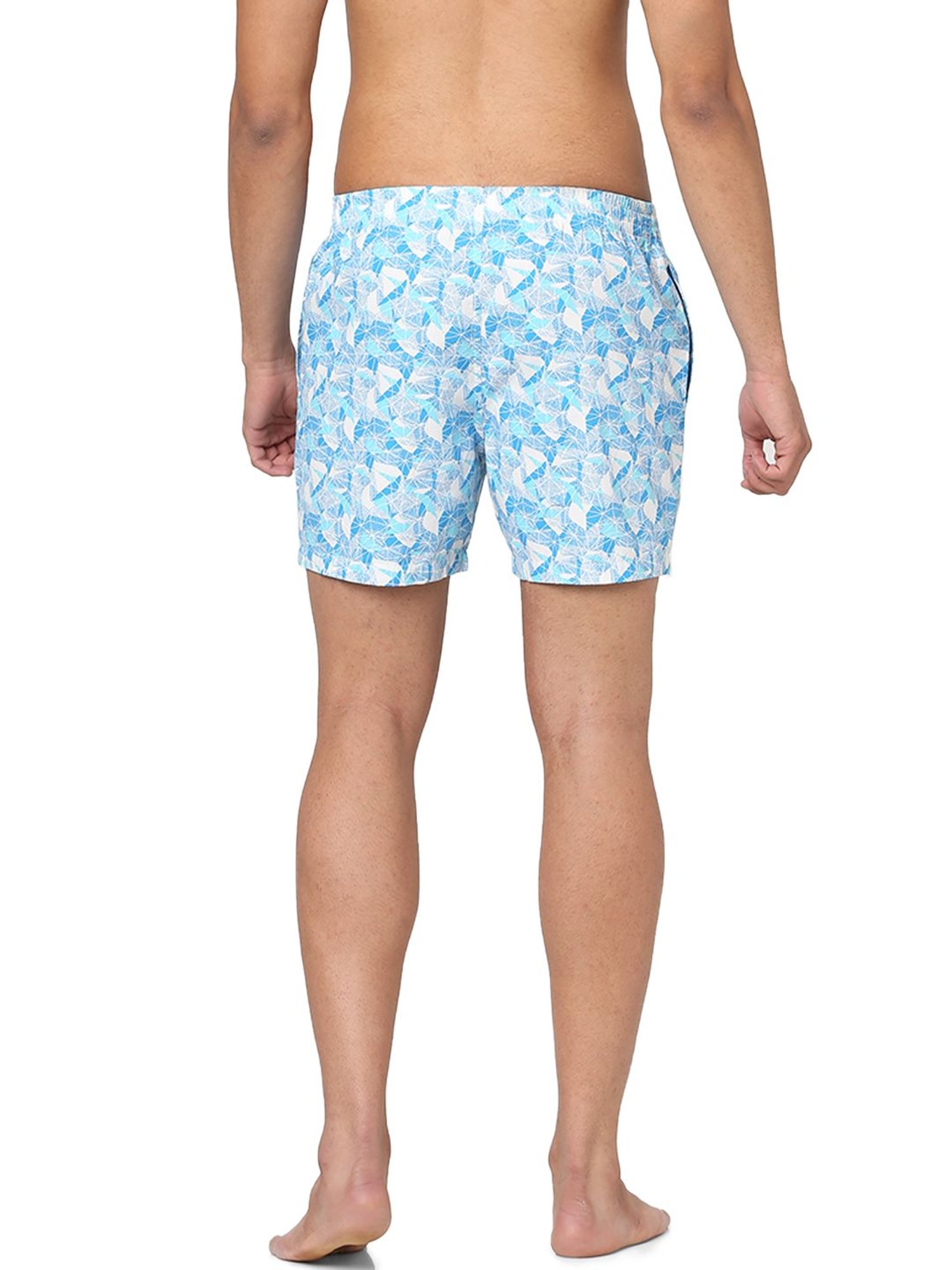 Jack & Jones Blue Printed Boxers