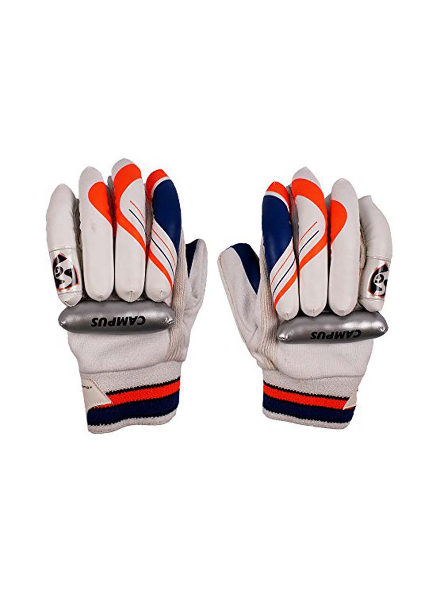 SG White Campus LH Batting Gloves for Adult