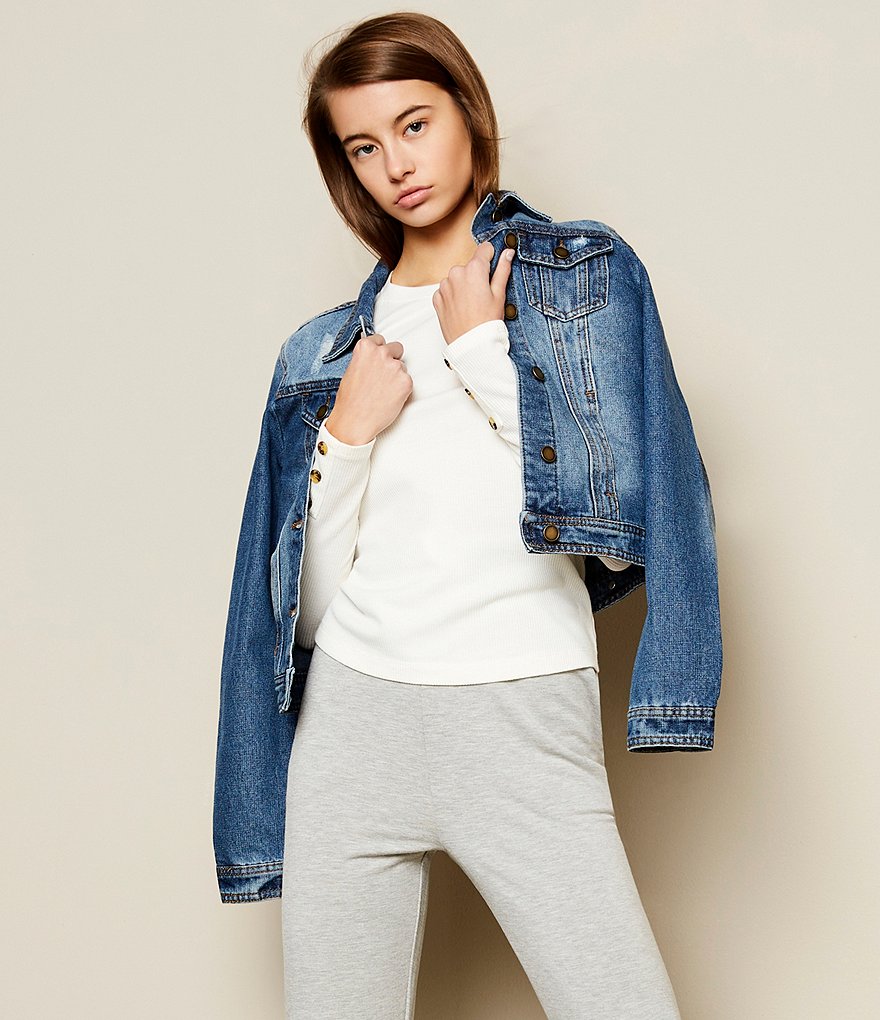 Sundown by Splendid Coordinating Joey Acid Wash Zip Front Hoodie