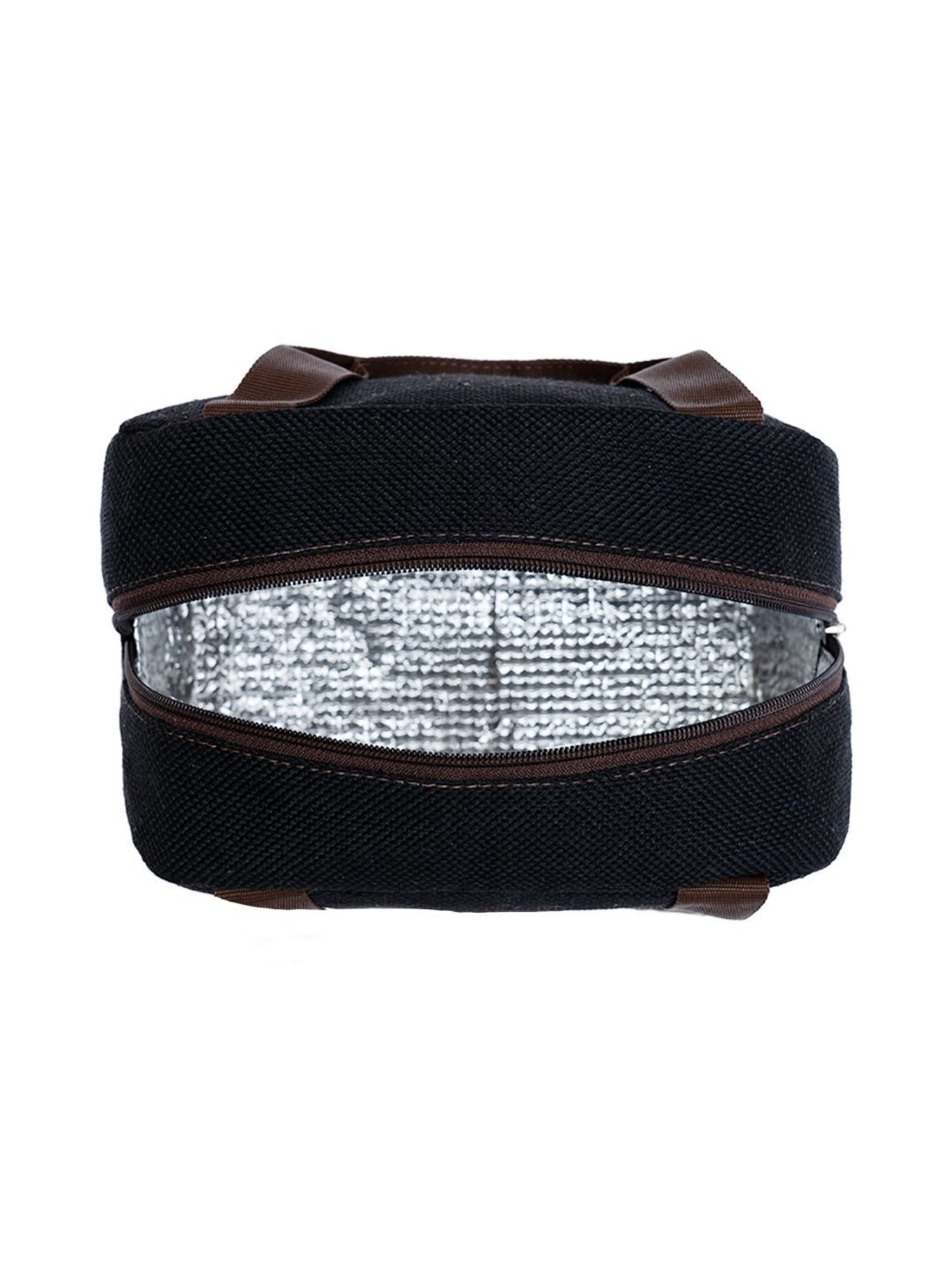 ZOUK Jet Black Printed Lunch Bag