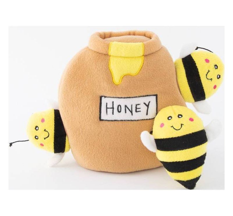 ZippyPaws Burrow Honey Pot Dog Toy