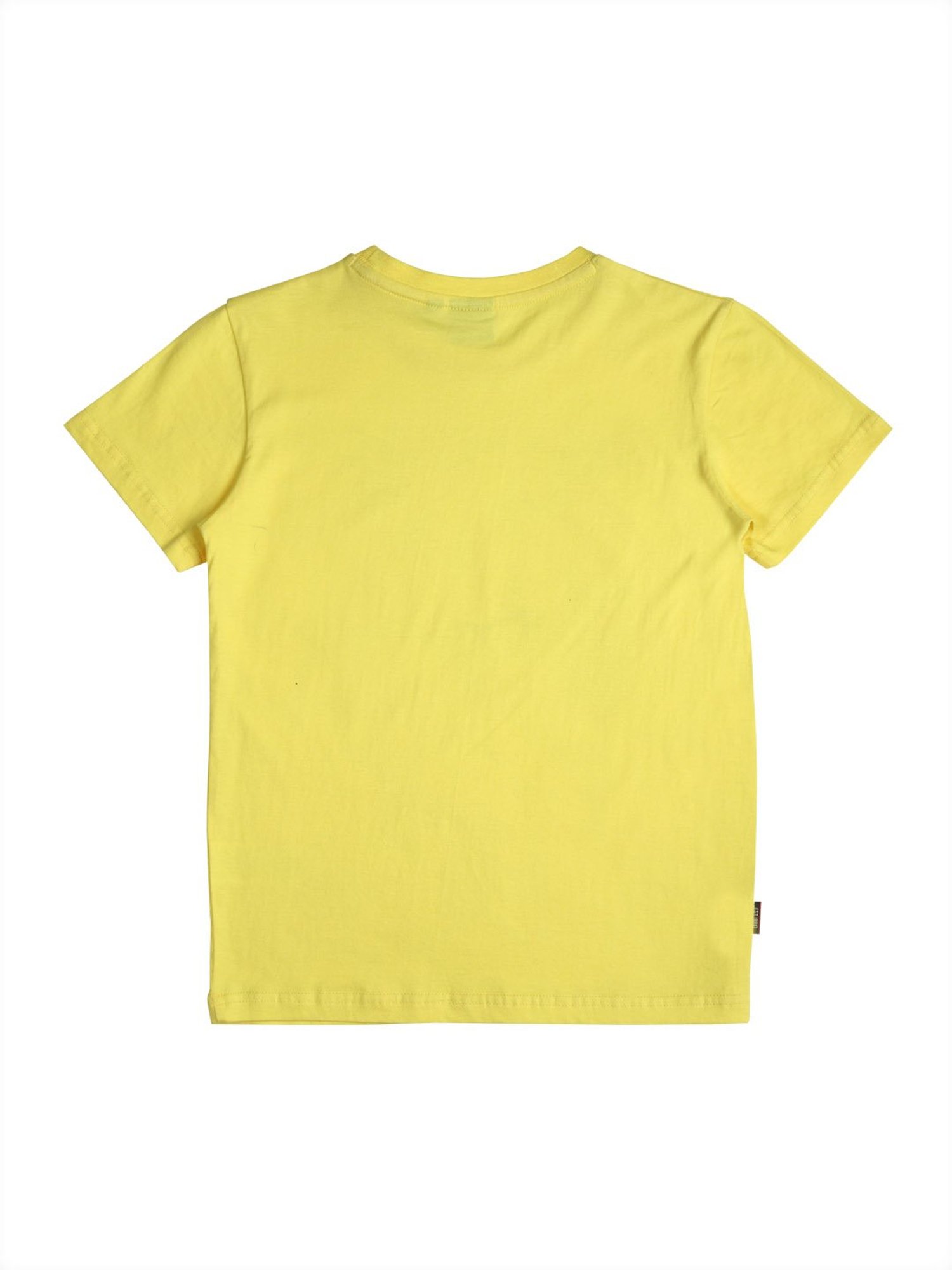 Gini & Jony Kids Yellow Printed T-Shirt