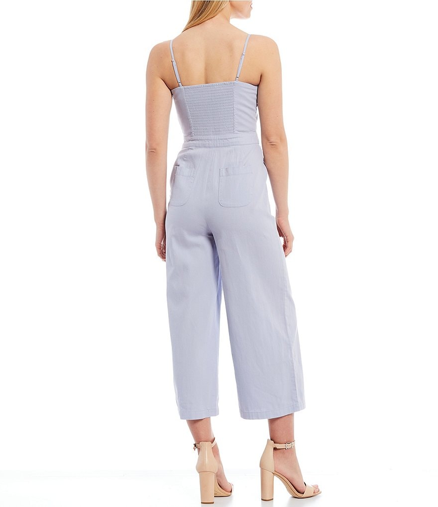 Every Stripe Long Sleeve Button Front Romper