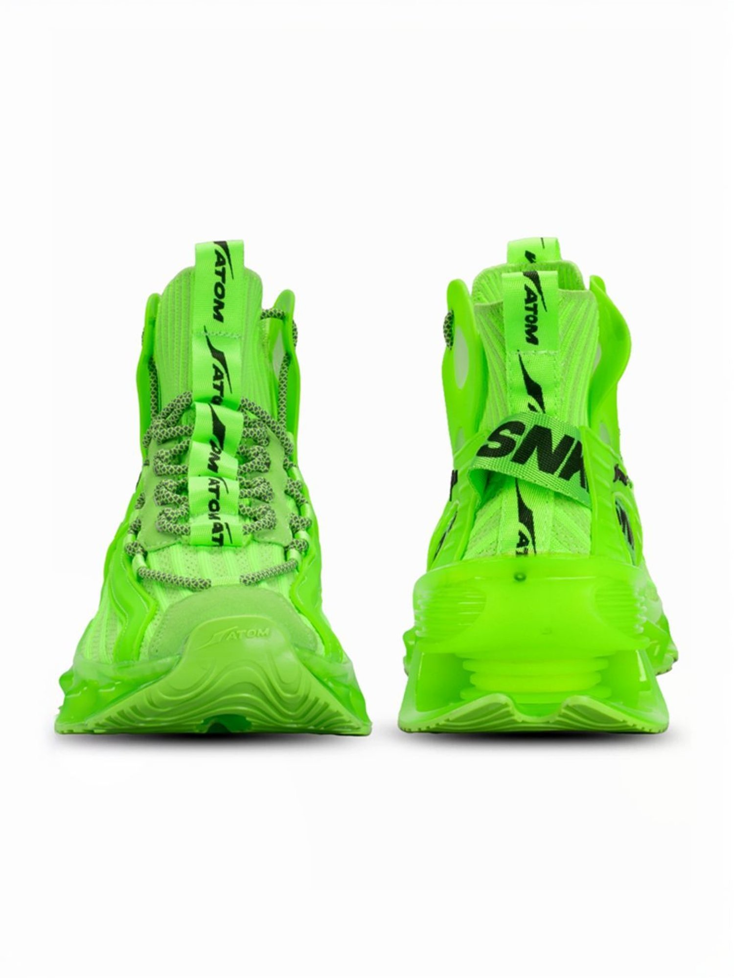 Atom Men's Alpha Predator Green Running Shoes