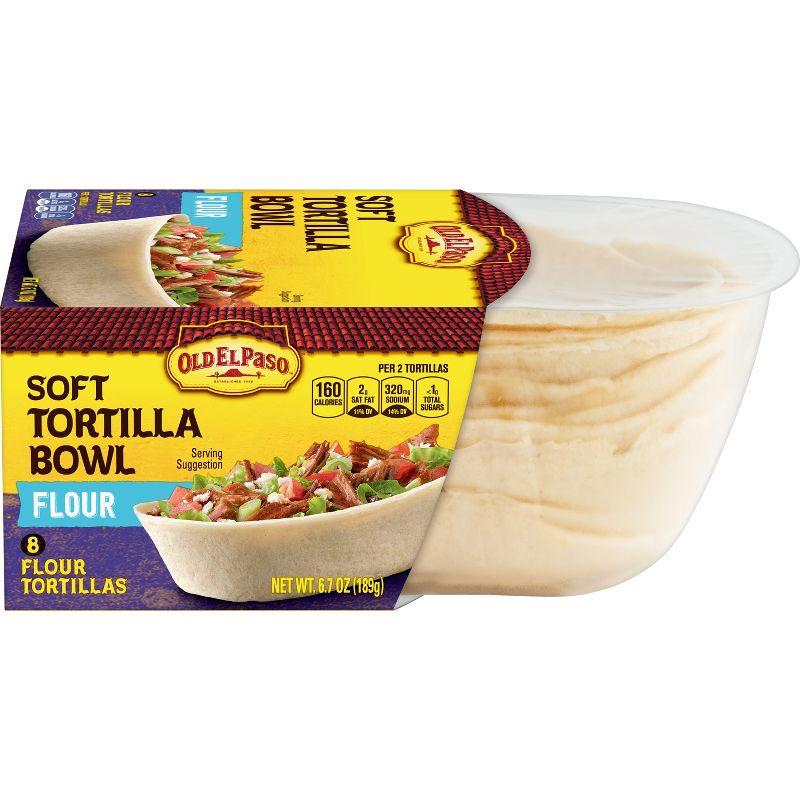 Old El Paso Stand 'n Stuff Flour Tortillas - 6.7oz/8ct