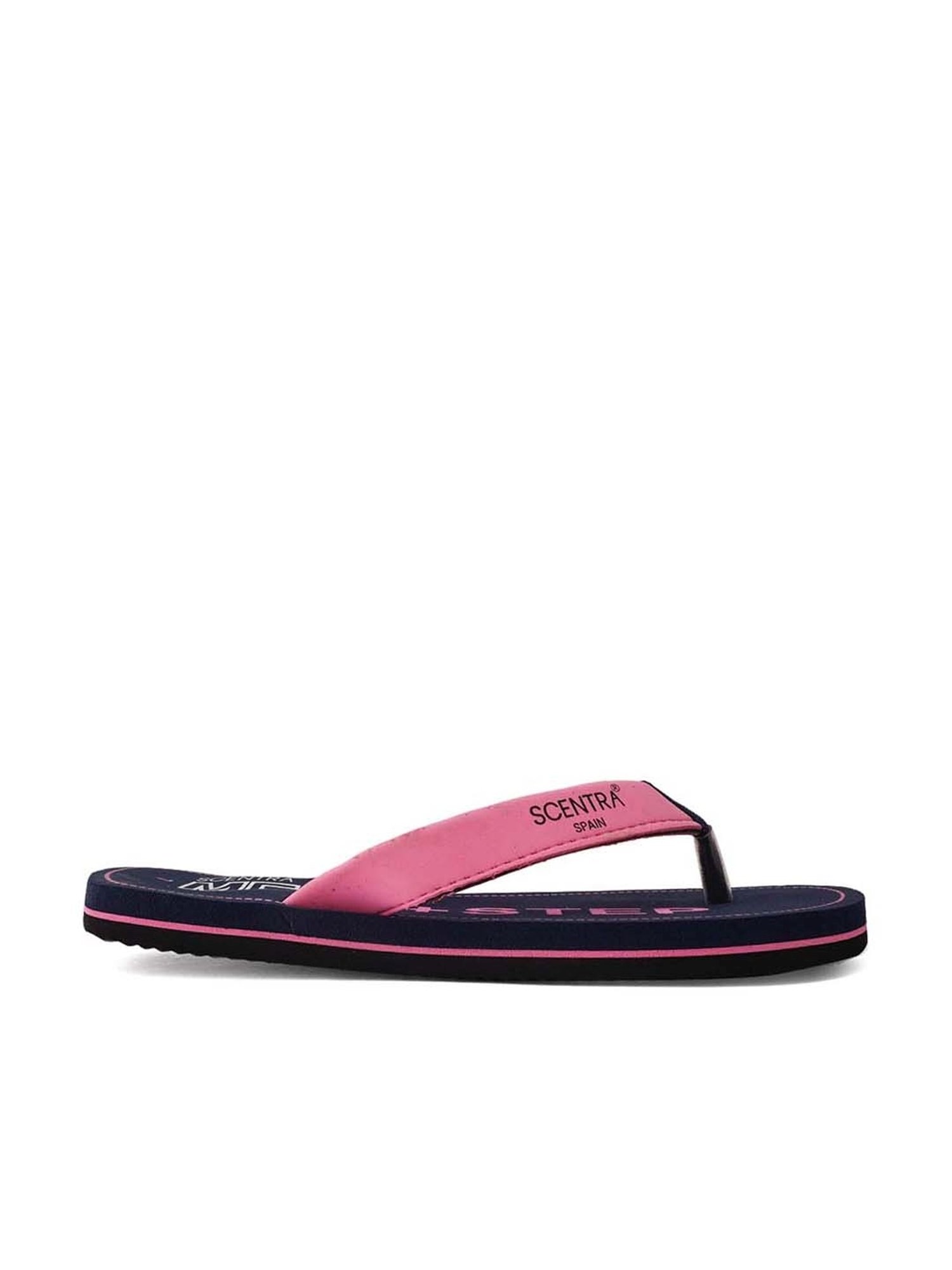 Scentra Women's Pink Flip Flops