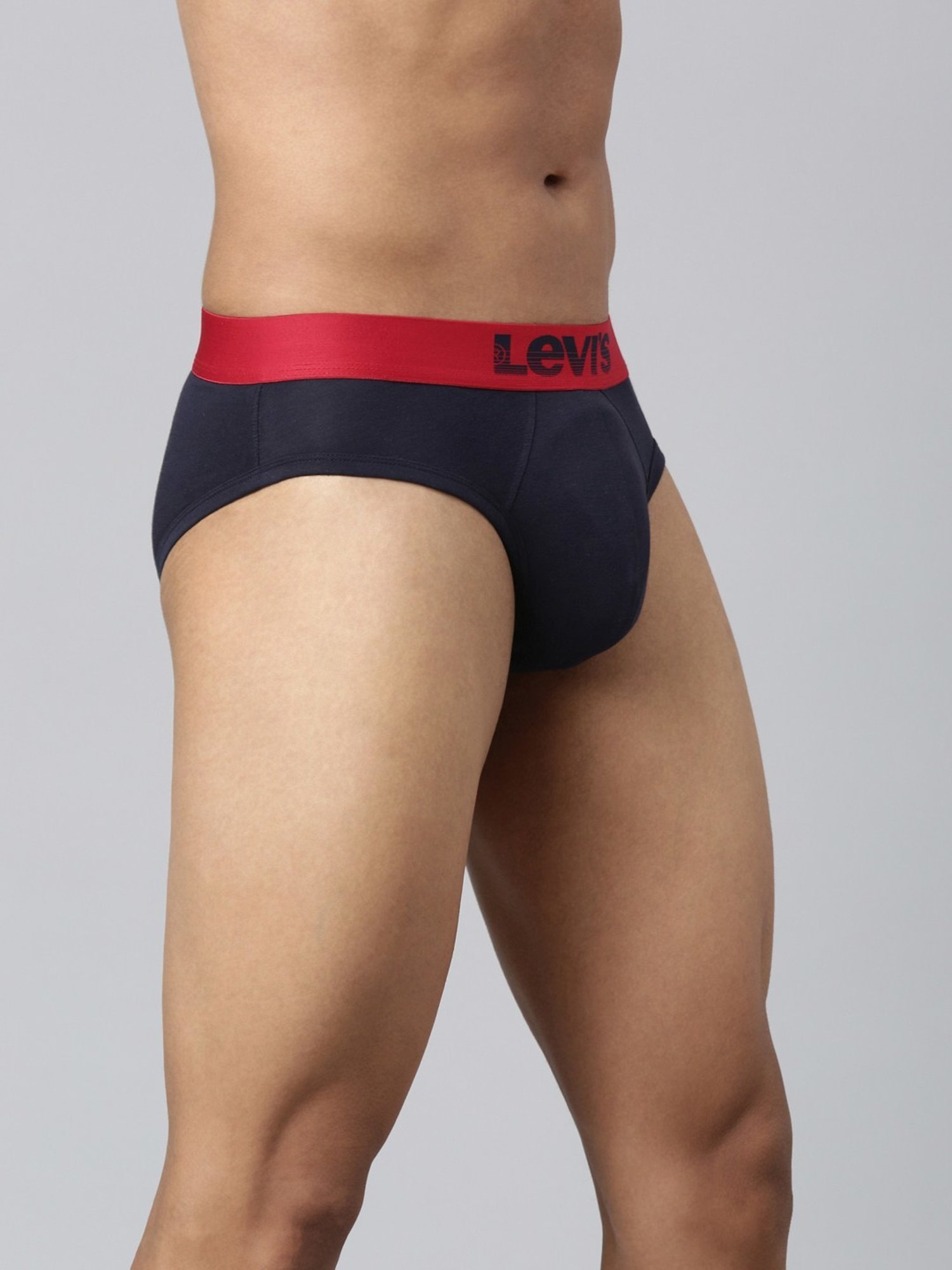 Levi'S Blue Cotton Skinny Fit Briefs