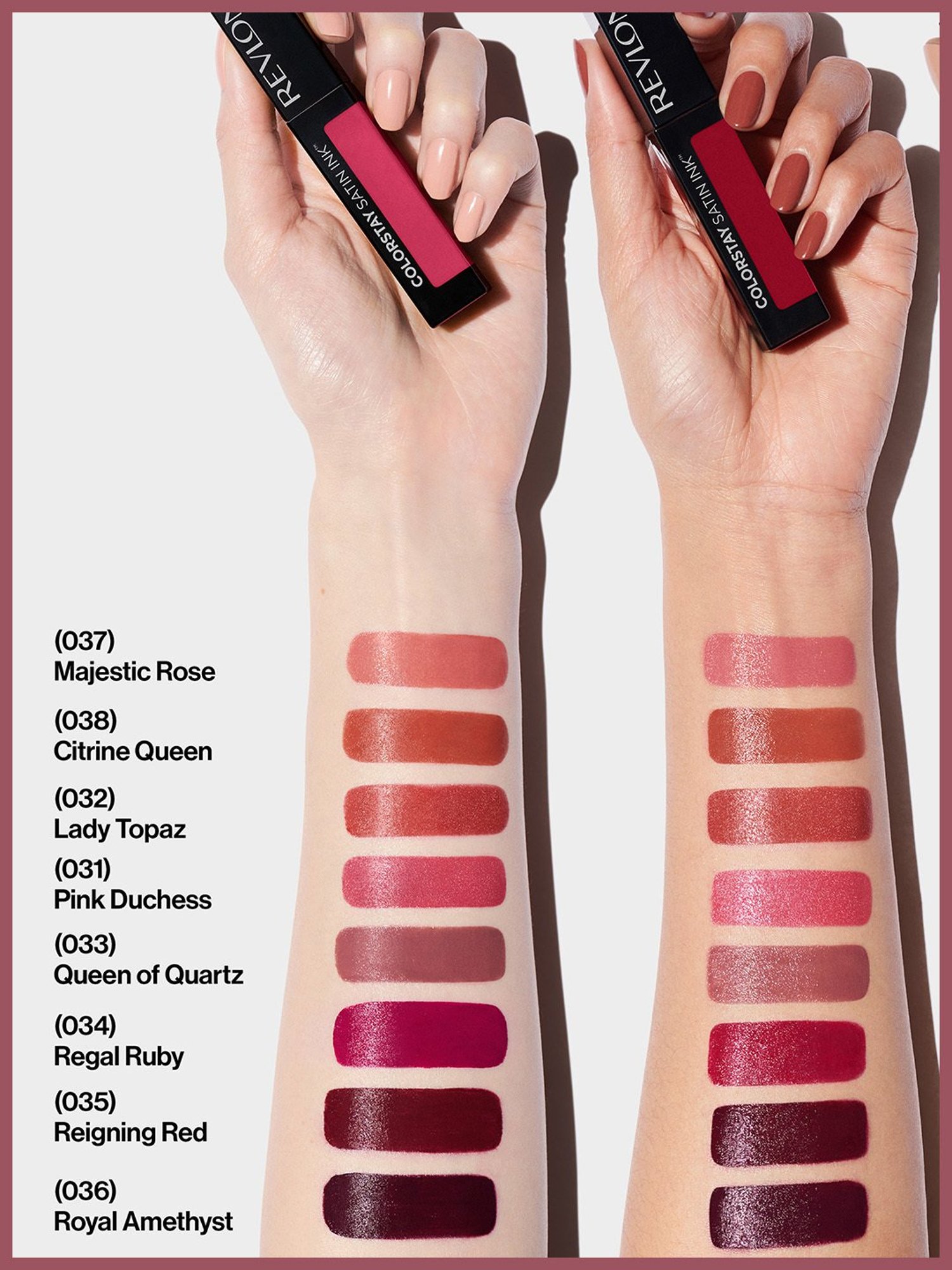 Revlon ColorStay Satin Ink Crown Jewels Liquid Lipstick Queen of Quartz - 5 ml