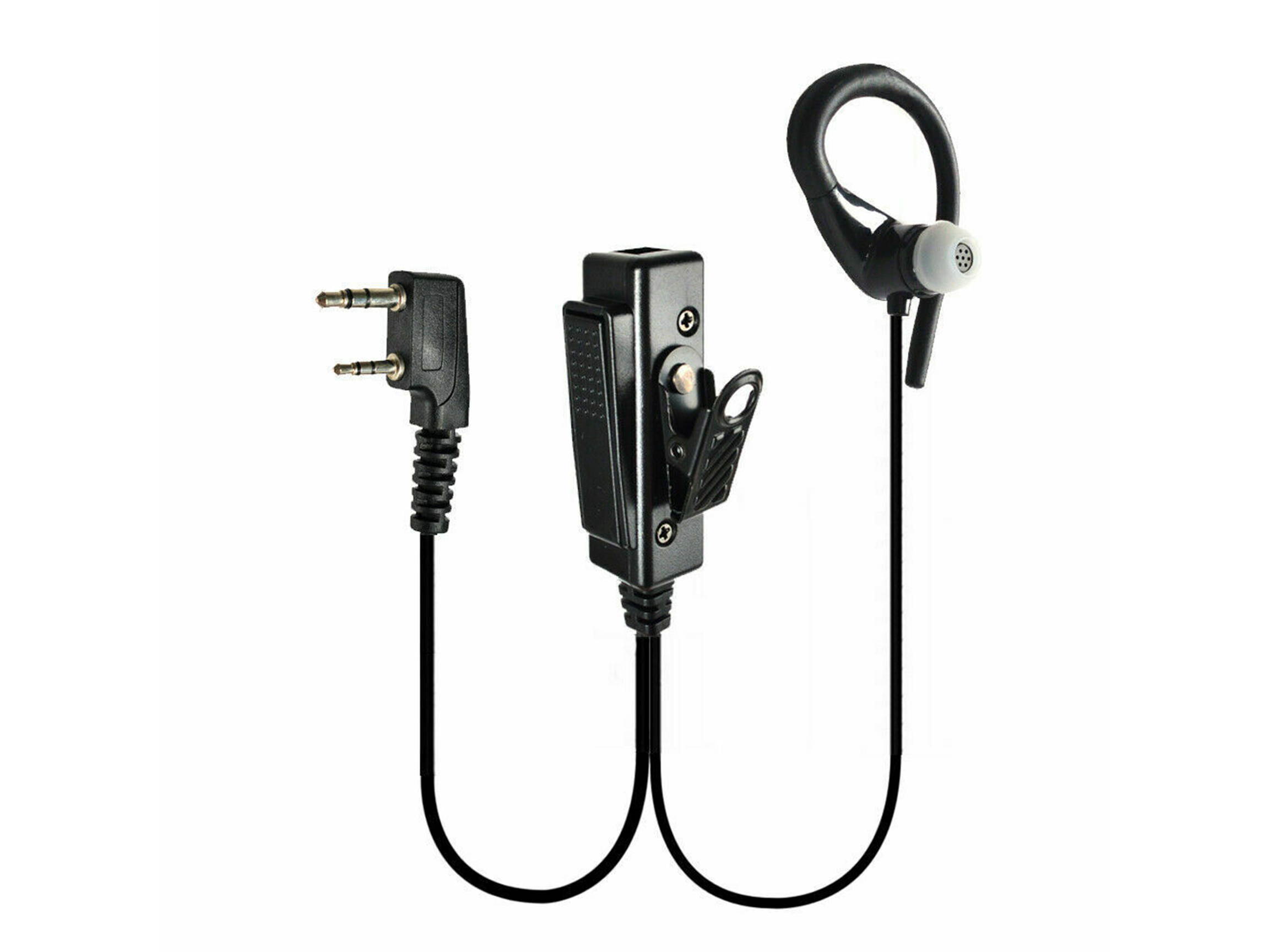 HYS C Shape Earpiece  For Baofeng UV-5R Series 666S 888S Kenwood Two Way Radio