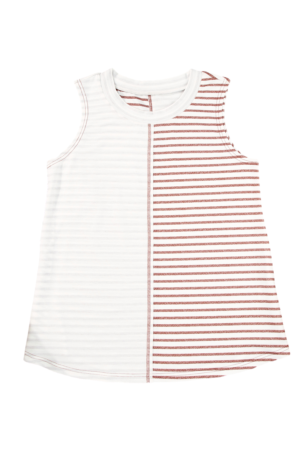 Black Floral Jacquard Square Neck Tank Top