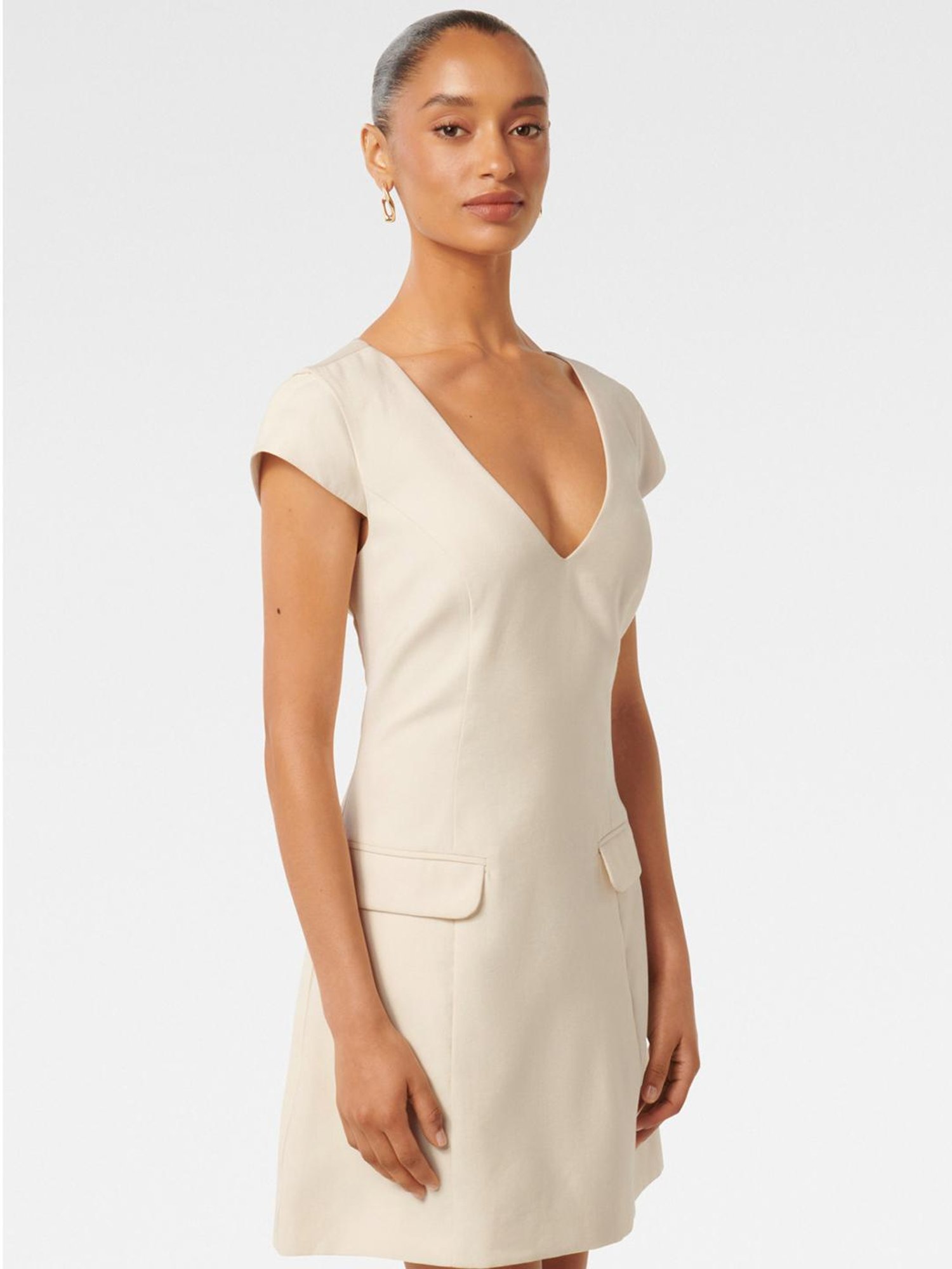 Forever New Layla Petite Cap Sleeve A Line Dress