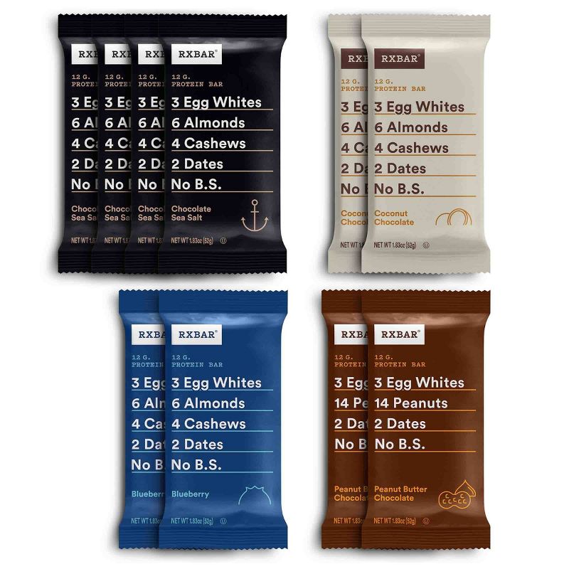 RXBAR Protein Bars Variety Pack - 10ct