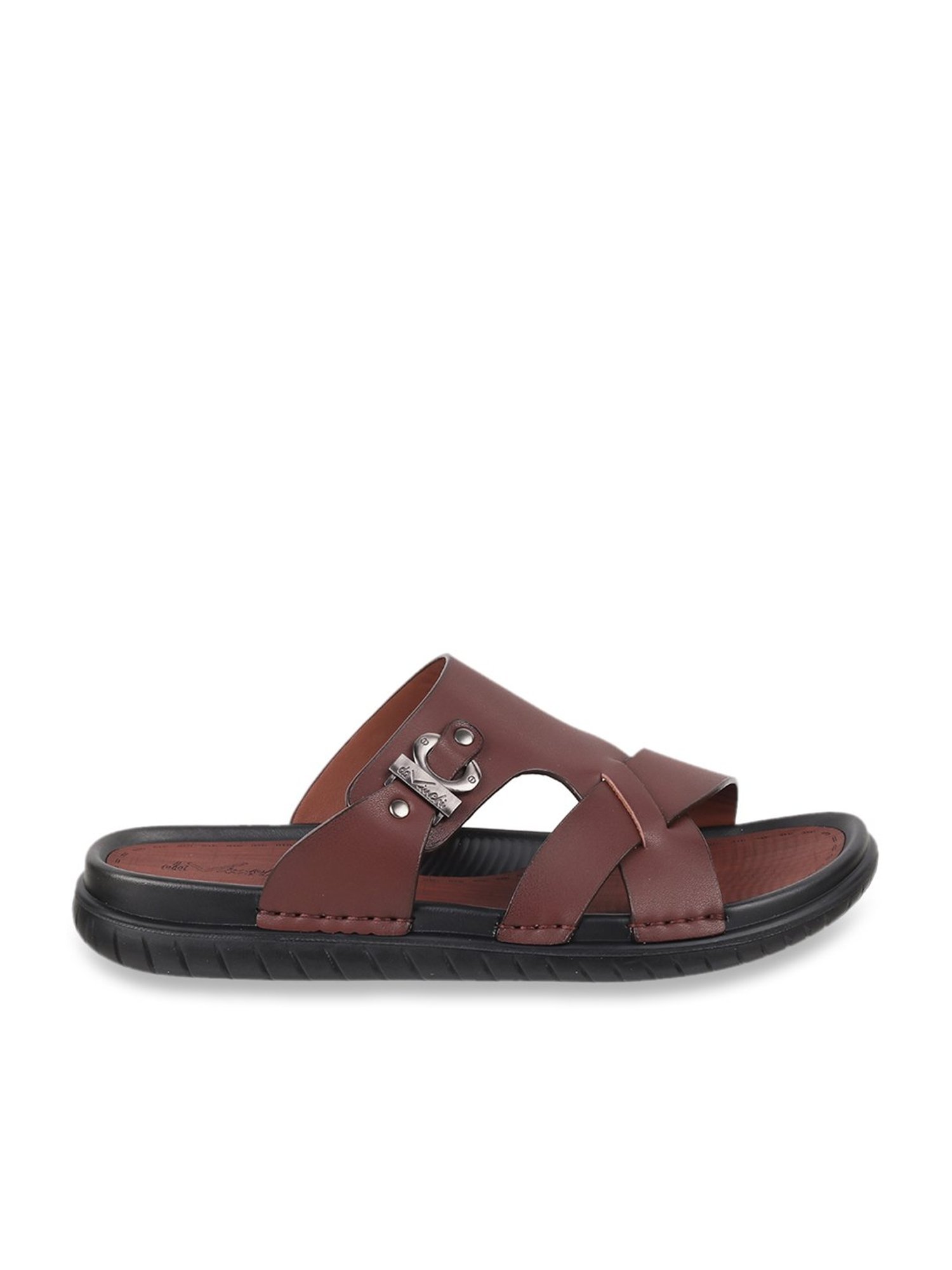 Da Vinchi by Metro Men's Brown Casual Sandals