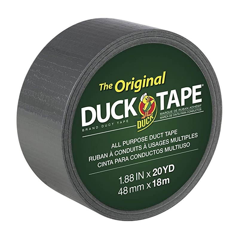 The Original  Tape Brand 1044729 Duct Tape 1Pack 188 Inch x 20 Yard 1Pack Silver