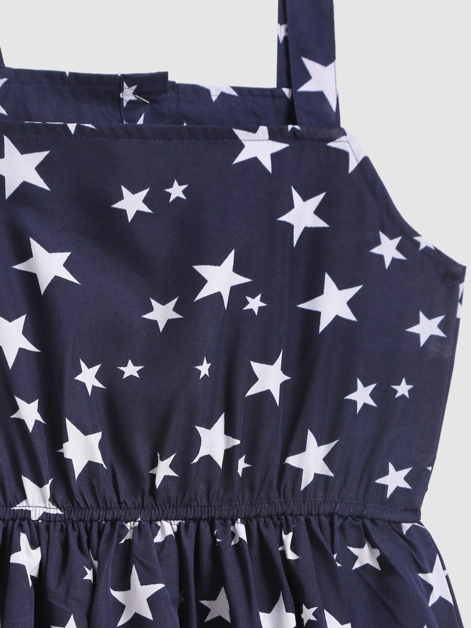 Kids Craft Navy Printed Dress