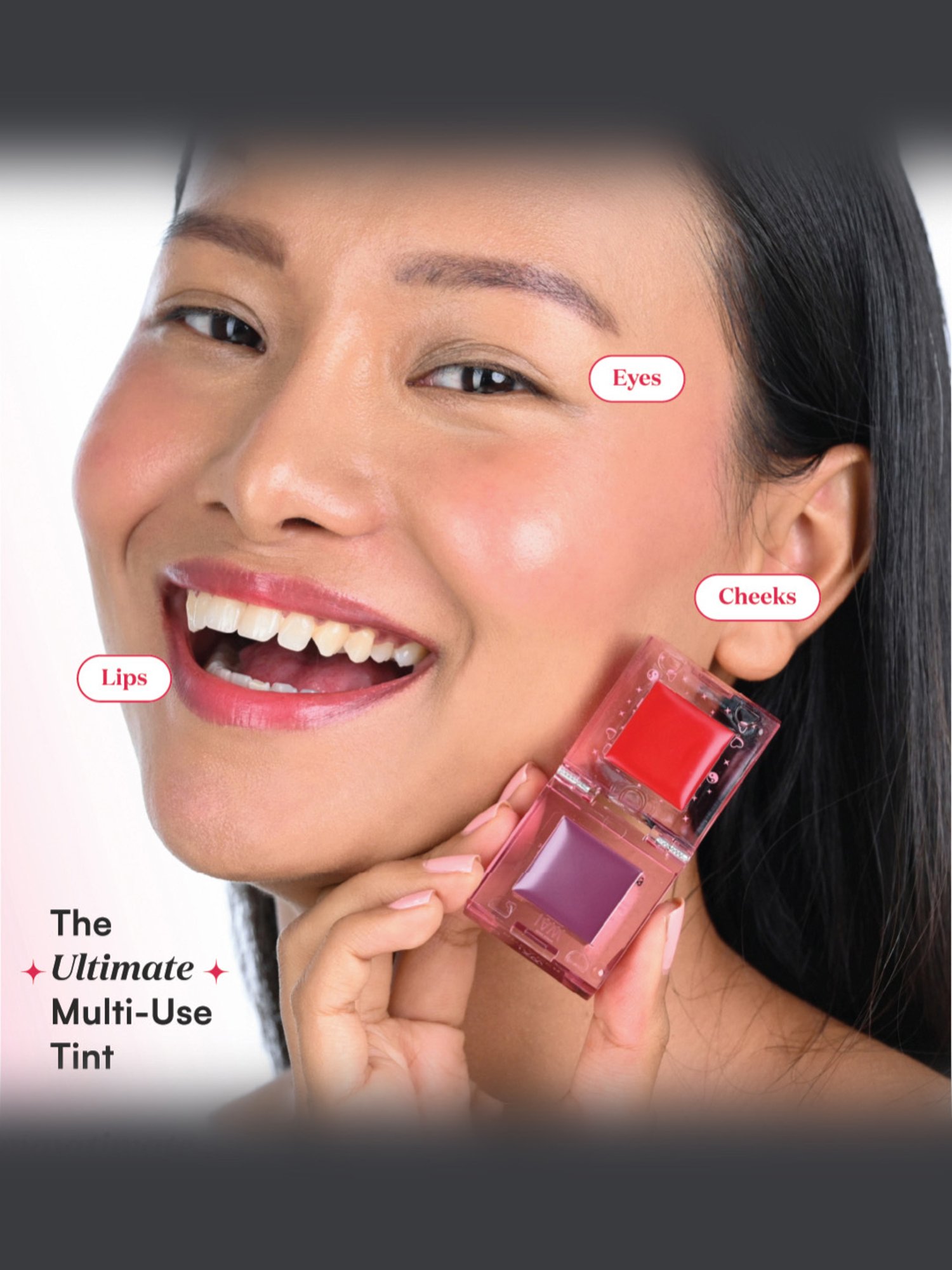 Gush Play Tint 2 In 1 Lip & Cheek Tint Jaw Breaker - 5 gm