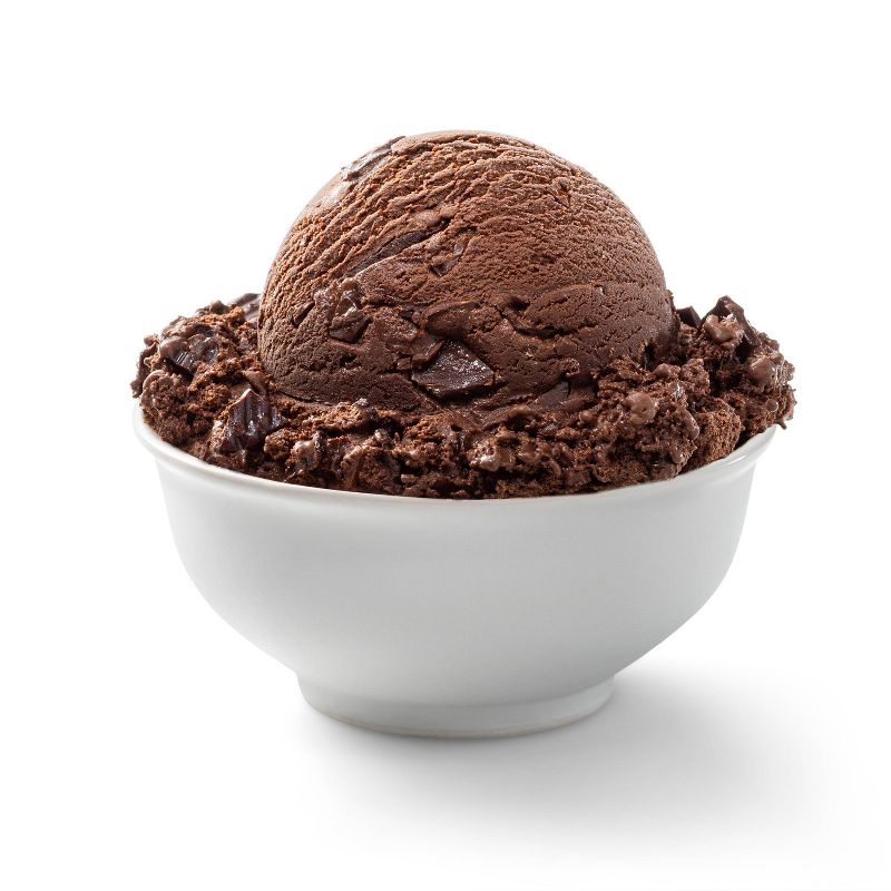 Dark Chocolate Mint Ice Cream - 16oz - Favorite Day™