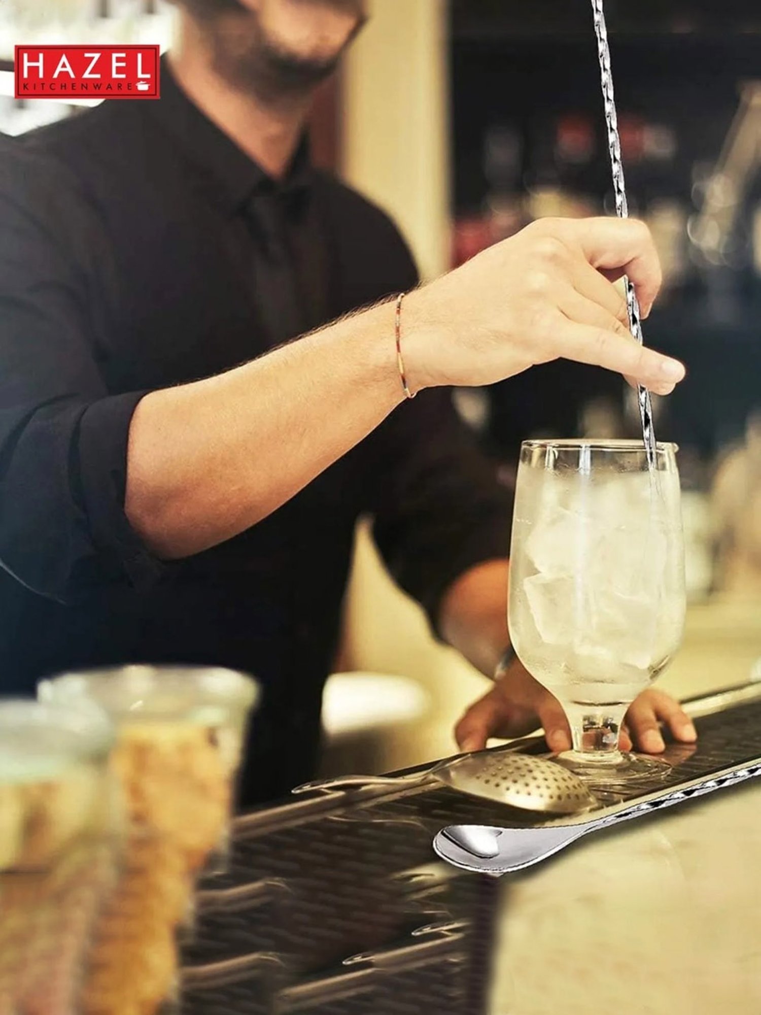 JOSEPH JOSEPH Silver & Green Steel 30.5 cm Elevate Tong - Set of 1