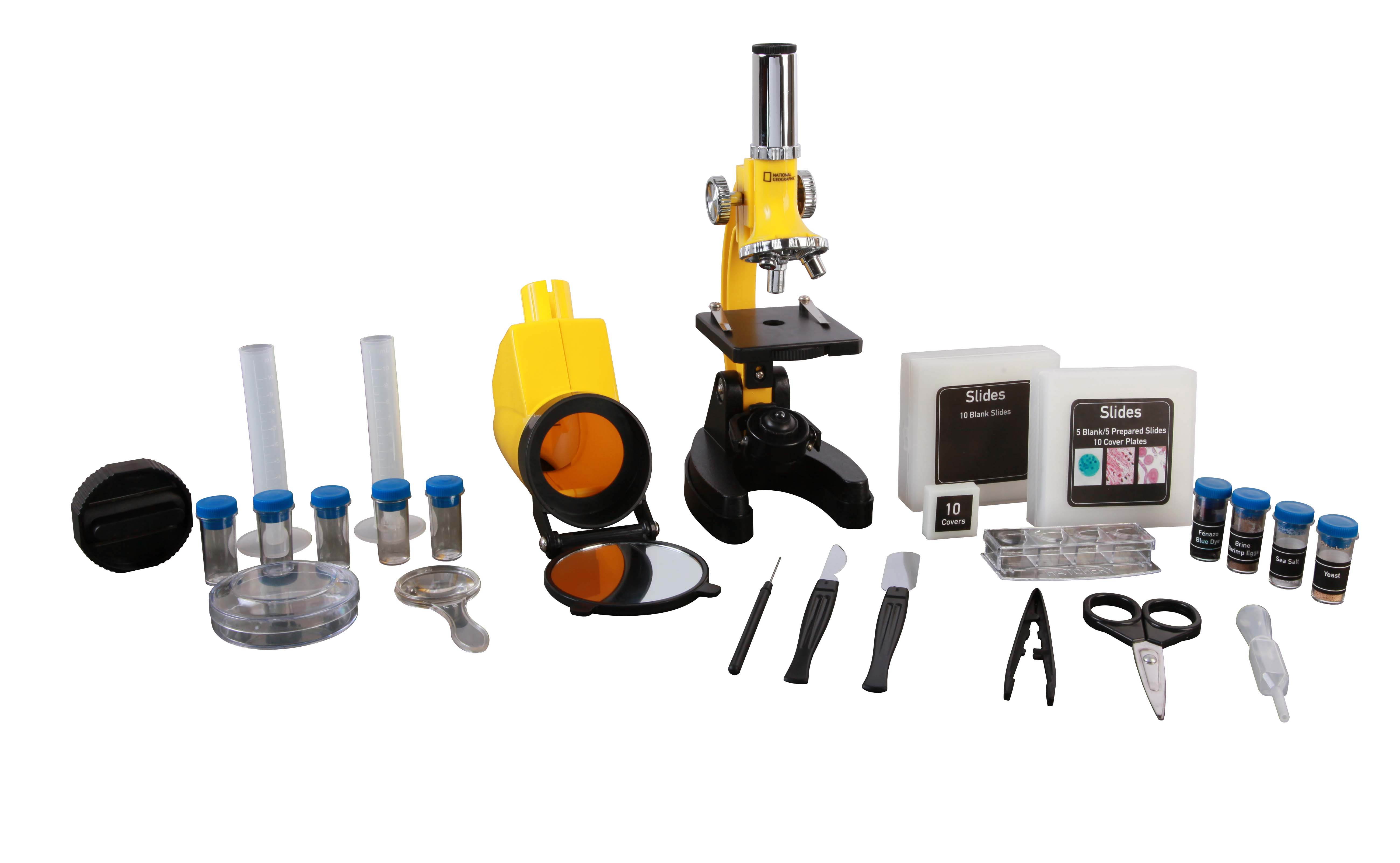 Nat Geo Series - 300x-1200x Microscope w/Hard Case