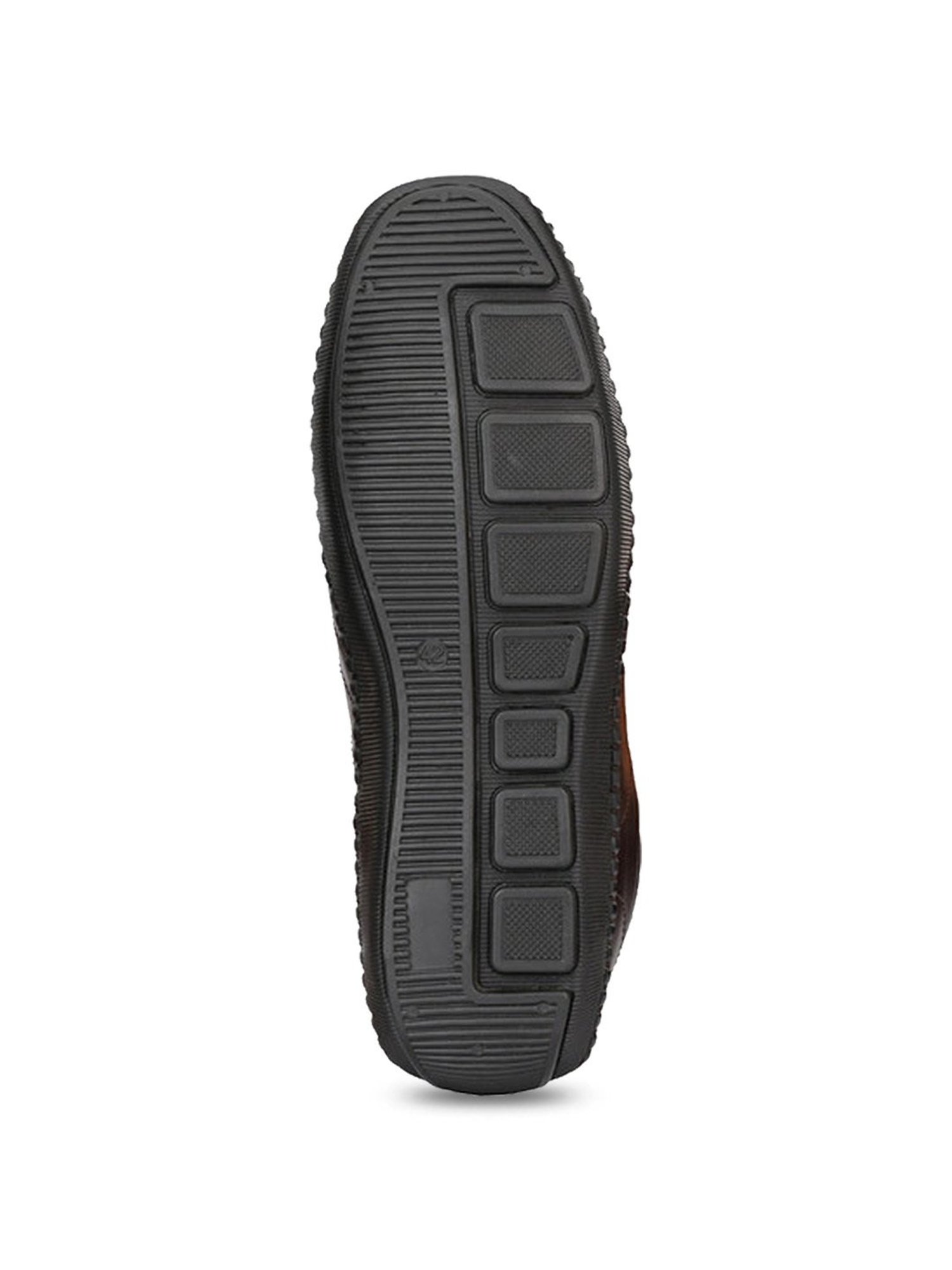 Shences Men's Brown Casual Loafers