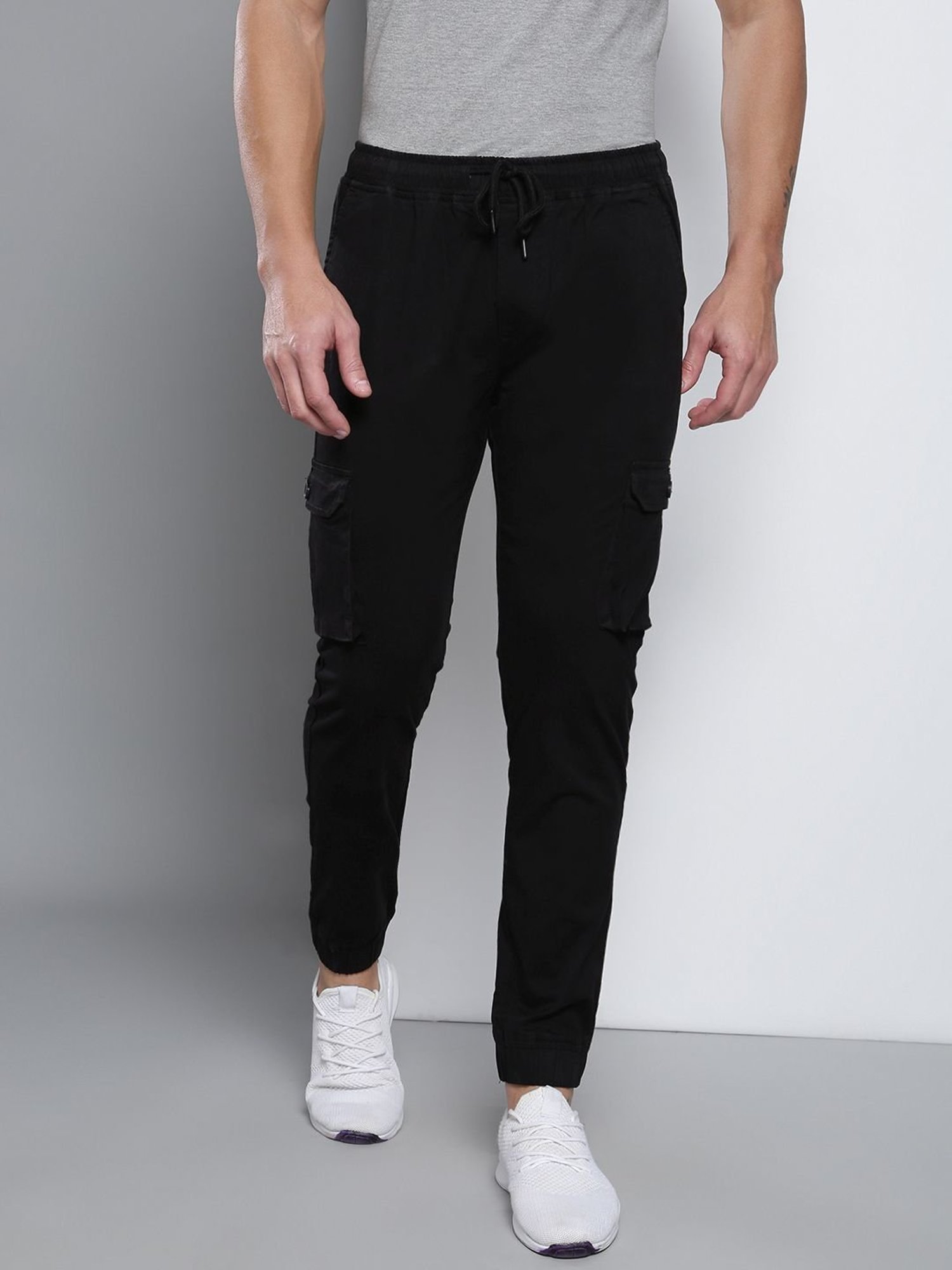 Dennis Lingo Black  Slim Fit Joggers